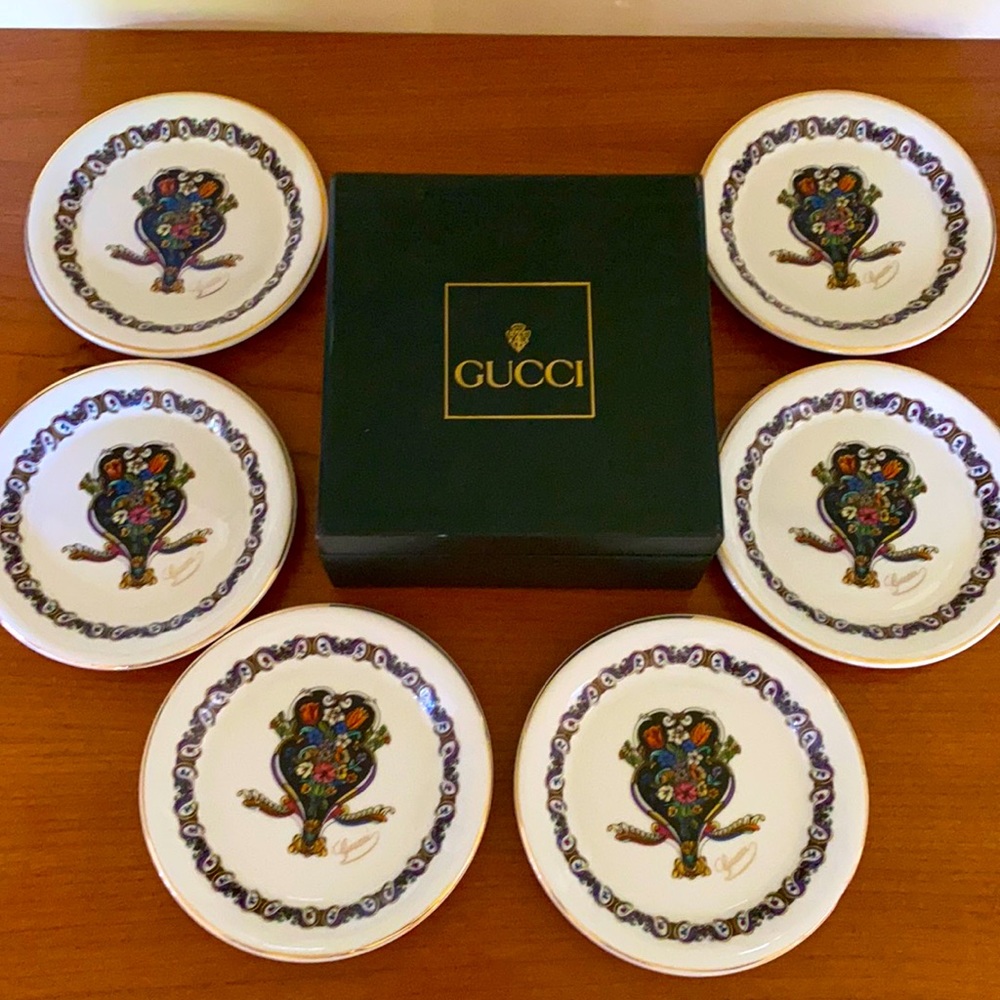 Gucci Crest Fine Bone China